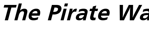 Font : FrutigerObl-Bold 2 Custom Text : The Pirate Way Test your own text here Click to download or to view this font on a tshirt that can be custom printed in Bali